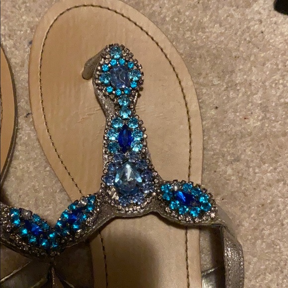 Studded BCBG sandals - Picture 3 of 5